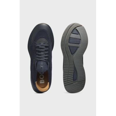 2. Men's shoes BOSS SNEAKER TTNM EVO_SLON_KNRSD OPEN BLUE (50523113-475)