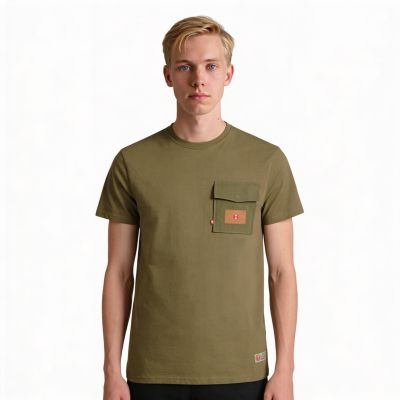 5. Canadian Peak JOSSEAK KAKI RM MEN 254 T-shirt (RBMSZ1300H/CP-KAKI)