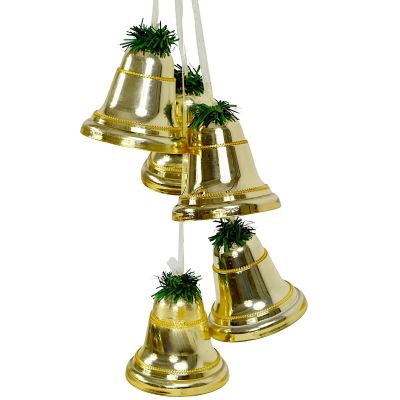 3. DECORATIVE CENTER CENTER BELLS LENGTH 71 CM CHAMPAGNE