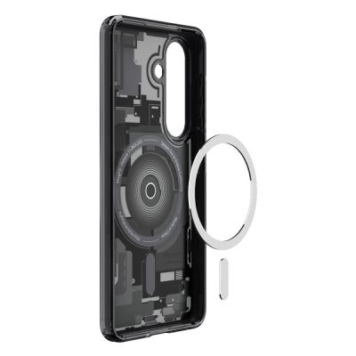 4. Spigen Ultra Hybrid Mag MagSafe Case for Samsung Galaxy S26+ Zero One - Clear Black