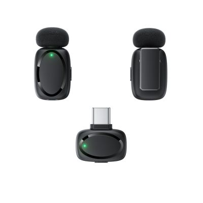 4. Acefast R2 Wireless Lavalier Microphones - Black