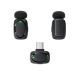 4. Acefast R2 Wireless Lavalier Microphones - Black
