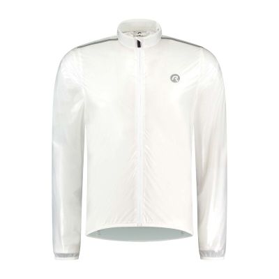Rogelli EMERGENCY rain jacket, white, 152–164