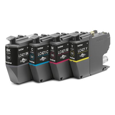 18. Brother LC-421VAL Ink Cartridge PagePack 4 pcs. Original Standard Yield Black, Cyan, Magenta, Yellow