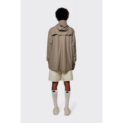 17. Rains unisex rain jacket JACKET 12010 17 TAUPE
