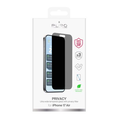 2. Puro Privacy tempered glass for iPhone 17 Air