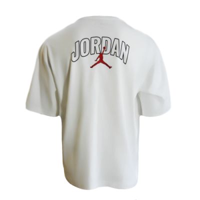 5. Men's Air Jordan Brooklyn Arch Logo T-shirt White - II2344-100