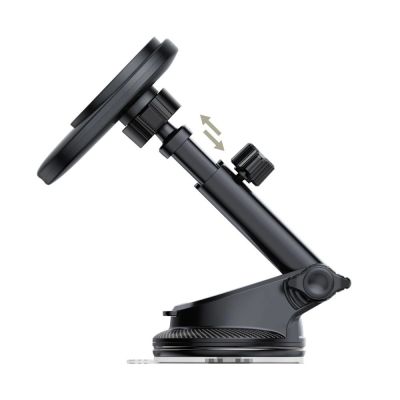 4. Tech-Protect V21 MagSafe Car Holder with 25W QI2.2 Inductive Charger for Cockpit/Windshield/Air Vent - Black