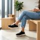10. Leather platform sneakers black Filippo DP7498