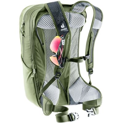 8. Deuter Race Air 14 + 3 cycling backpack, mineral/glove