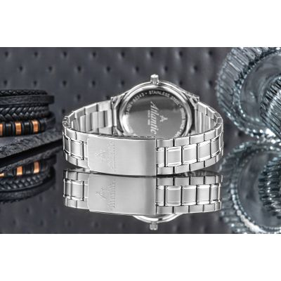 7. Atlantic Seabase Men's Watch 60348.41.61 + BOX