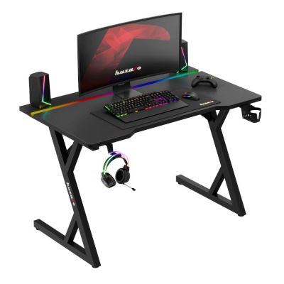 2. Huzaro Hero 2.4 RGB Black Gaming Desk