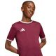 7. adidas Entrada 26 Jersey burgundy kids' T-shirt JZ2530