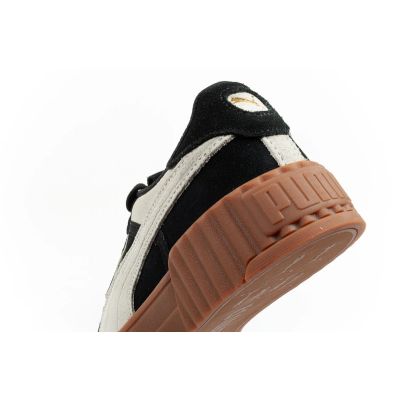 7. Puma women's sports shoes sneakers Carina 3.0 leather black fashionable