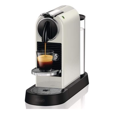 7. DeLonghi Citiz Nespresso EN167.W capsule coffee machine (1260W; white)