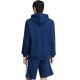 3. Men's adidas Essentials 3-Stripes French Terry Hoodie Navy Blue KY4203