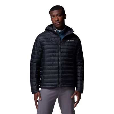 Columbia Corelite Down Hooded Jacket 2134212010 Black M