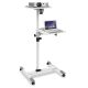 2. TECHLY PROJECTOR TABLE HIGH WHITE
