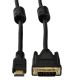 3. Akyga AK-AV AK-AV-11 Cable (DVI-D M - HDMI M; 1.8 m; black)
