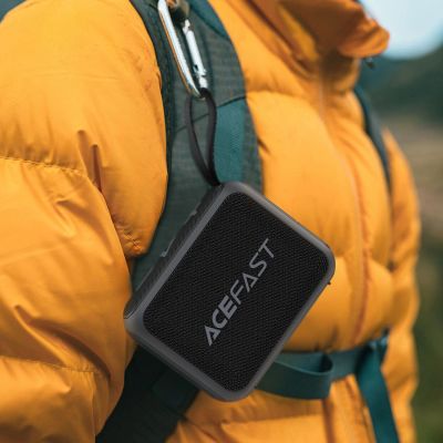 7. Acefast K4 Go Bluetooth 5.4 Mini Wireless Speaker - Black