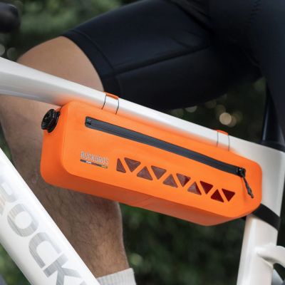4. Rockbros AS-140 ROAD TO SKY waterproof frame bag 1.7 l - orange