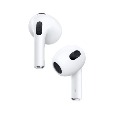 2. Apple AirPods (3rd generation) AirPods Headset Wireless In-Ear Bluetooth Calls/Music White