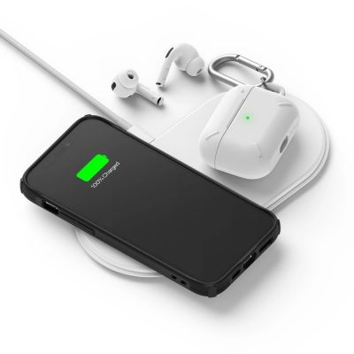 4. Ringke Fusion X Design durable PC Case with TPU Bumper for iPhone 12 mini black (Routine) (XDAP0020)