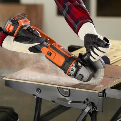 16. 18V BDBCG720N BLACK+DECKER Cordless Angle Grinder