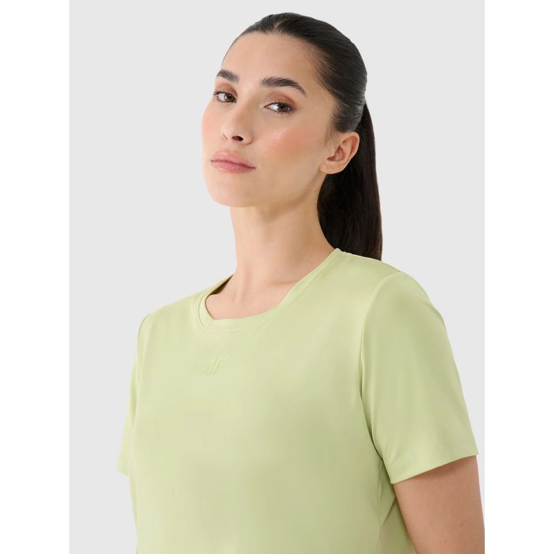 Women's quick-drying oversize training T-shirt 4F 4FRSS25TFTSF1236-42S