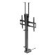 5. MACLEAN ELECTRIC CEILING/FLOOR MOUNT, EXTENDABLE, 43''-88'', VESA 600X400, MAX 60KG, 100-240V AC, 50/60HZ; MC-125