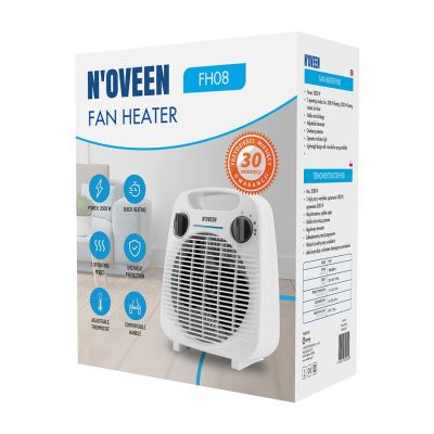 5. NOVEEN FH08 fan heater