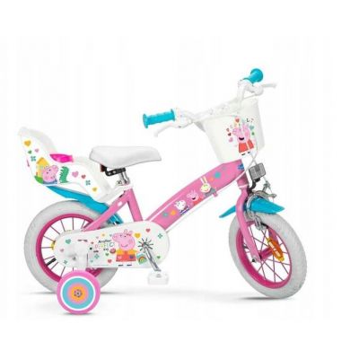 2. TOIMSA 12" Peppa Pig children's bike, pink