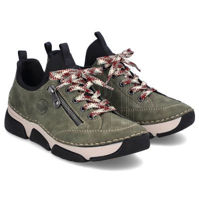 14. Comfortable Rieker W RKR610 green shoes