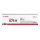 7. Canon 075 H Toner Cartridge 1pc Original Yellow