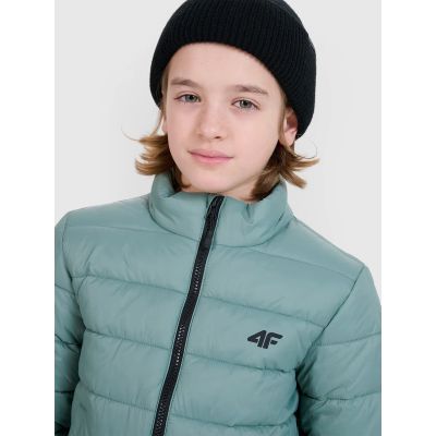 4. Boy's down jacket with synthetic filling 4F 4FJWSS25TDJAM520-41S