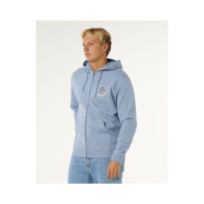 2. RIP CURL Wettie Passage Icon Zip Thru Men's Sweatshirt Blue
