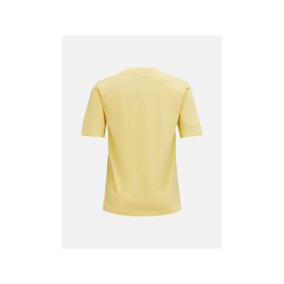 4. PEAK PERFORMANCE Original Small Logo Tee Women yellow