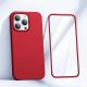 2. Joyroom 360 Full Case front and back cover for iPhone 13 Pro Max + tempered glass screen protector red (JR-BP928 red)