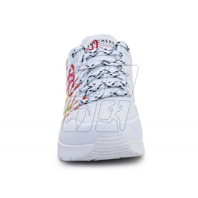 3. Skechers Uno 2 Shoes - Floating Love W 155521-WHT