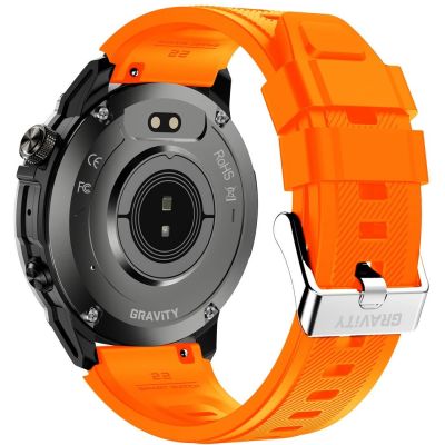 15. Smartwatch Gravity Black Strap + Bracelet GT46-4