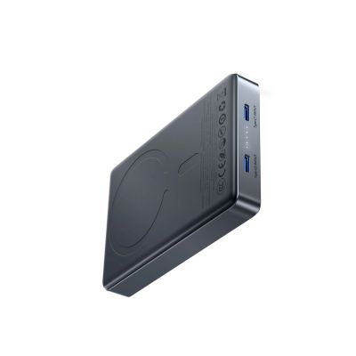 22. Joyroom JR-PBM08 Pro Powerbank 22.5W 10000mAh with Wireless Charging 2x USB-C - Gray