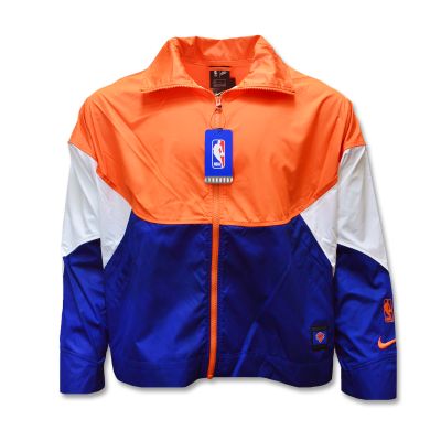 Women's Nike Performance NBA New York Knicks Windbreaker Jacket - AV0645-820