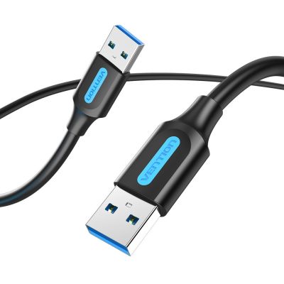 2. USB-A to USB-A Vention Cable 0.5m Black