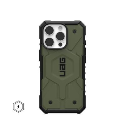 UAG Pathfinder Magsafe - protective case for iPhone 16 Pro compatible with MagSafe (olive) [mto]