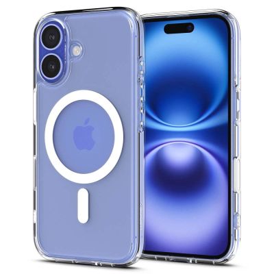 Spigen Ultra Hybrid "T" MagSafe iPhone 16 Case - White