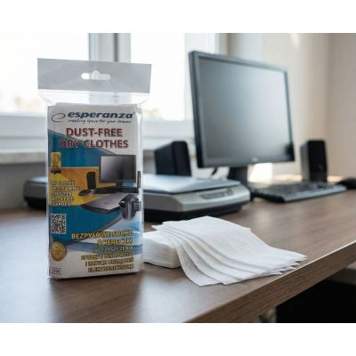 6. Esperanza ES108 lint-free dry cloth