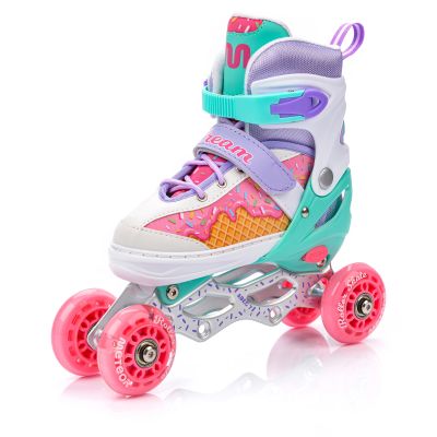 40. Meteor 4in1 Cream S 30-33 skates 10141