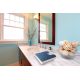 6. ELDOM MECHANICAL BATHROOM SCALE BR2016N BLUE UP TO 130 KG