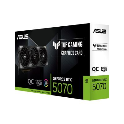 4. ASUS TUF Gaming GeForce RTX 5070 OC 12GB Graphics Card
