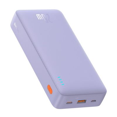 4. BASEUS POWERBANK AIRPOW 20000MAH 20W (PURPLE)